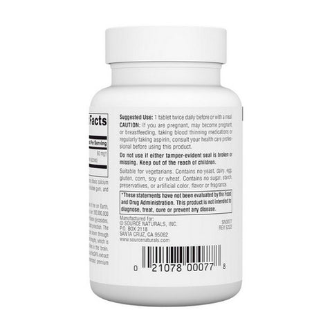 Source Naturals, Ginkgo-24 Biloba Extract, 60 MG, 120 Tabs