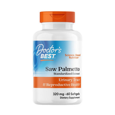 Doctors Best, Best Saw Palmetto, 320 mg, 60 Softgels