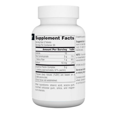 Source Naturals, Grapefruit Pectin, 1000 mg, 60 Tabs