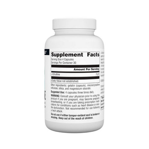 Source Naturals, L-Citrulline, 500 mg, 120 Caps