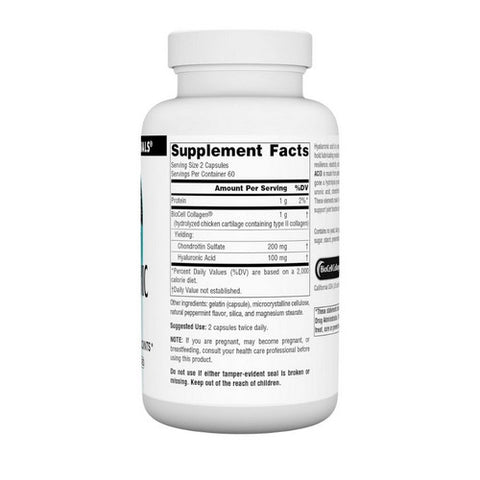 Source Naturals, Hyaluronic Acid, 50 mg, 120 Caps