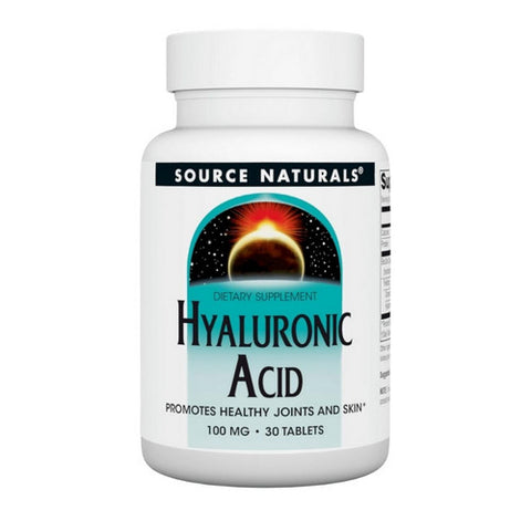 Source Naturals, Hyaluronic Acid, 100 mg, 30 Tabs
