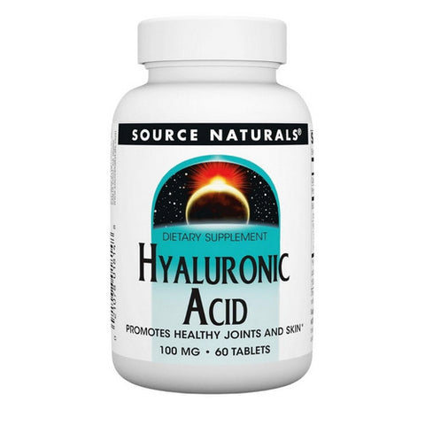 Source Naturals, Hyaluronic Acid, 100 mg, 60 Tabs