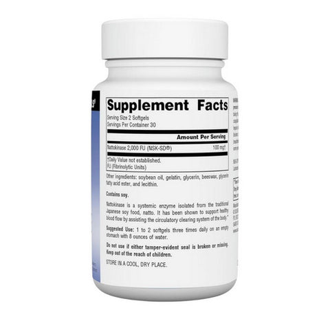 Source Naturals, Nattokinase, 50 mg, 60 Softgels