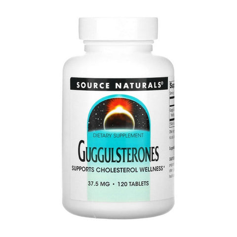 Source Naturals, Guggulsterones, 37.5 mg, 120 Tabs
