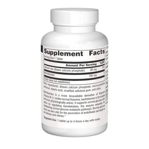 Source Naturals, Benfotiamine, 150 mg, 60 Tabs
