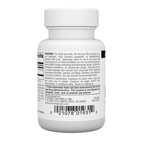 Source Naturals, Huperzine A, 120 Tabs