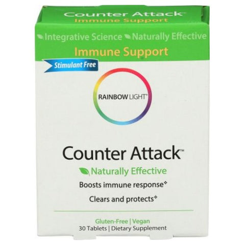 Rainbow Light, Counter Attack Blister cards, 30 Tabs