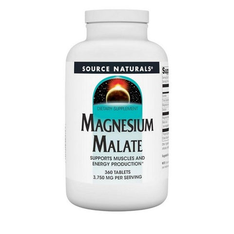 Source Naturals, Magnesium Malate, 360 Tabs