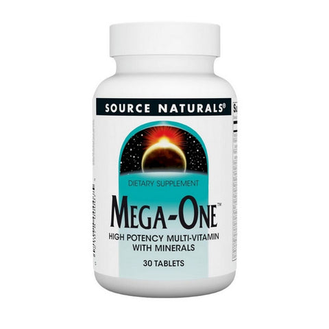 Source Naturals, Mega One (Formerly Mega-Vite 85), 30 Tabs
