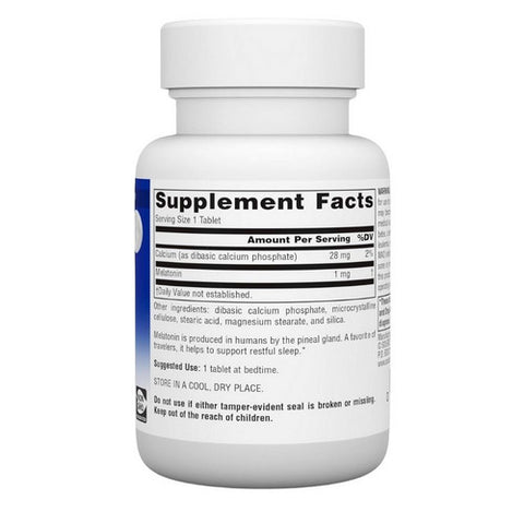 Source Naturals, Sleep Science Melatonin, 1 mg, 100 Tabs