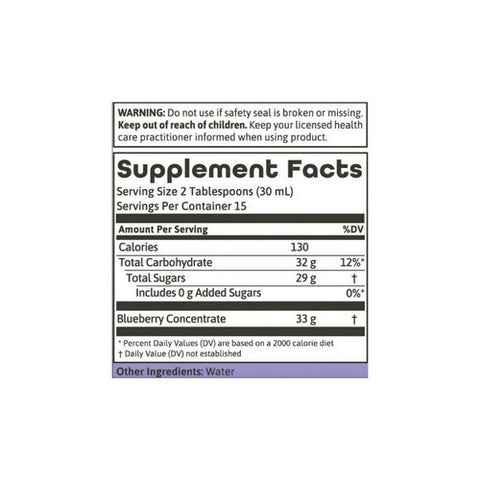 Dynamic Health Laboratories, Blueberry Concentrate, 16 Fl Oz