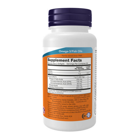 Now Foods, Neptune Krill Oil, 500 mg, 60 Sgels