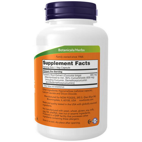Now Foods, Curcumin, 120 Vcaps