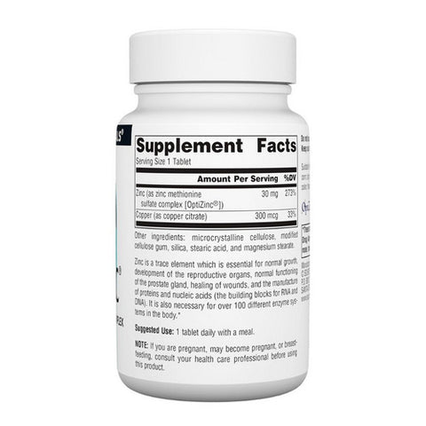 Source Naturals, OptiZinc, 30 Mg, 240 Tabs