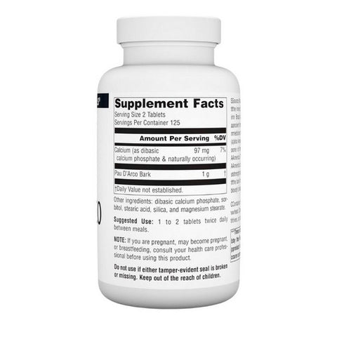 Source Naturals, Pau D&#39;arco, 500 mg, 250 Tabs