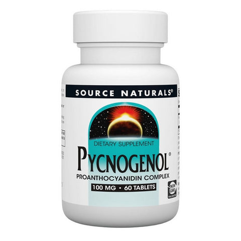 Source Naturals, Pycnogenol, 100 MG, 60 Tabs