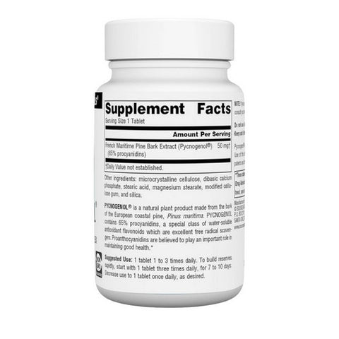 Source Naturals, Pycnogenol Proanthocyanidin Complex, 50 MG, 120 Tabs
