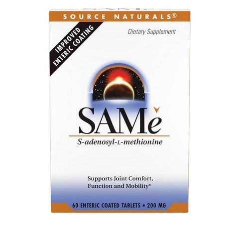 Source Naturals, SAMe, 200 mg, 60 Tabs
