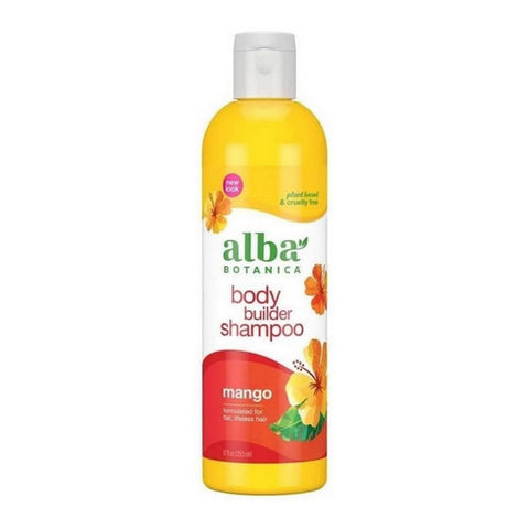 Alba Botanica, Body Builder Shampoo Mango, 12 OZ