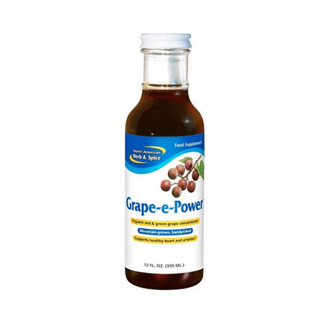 North American Herb & Spice, Grape E Power, 12 OZ