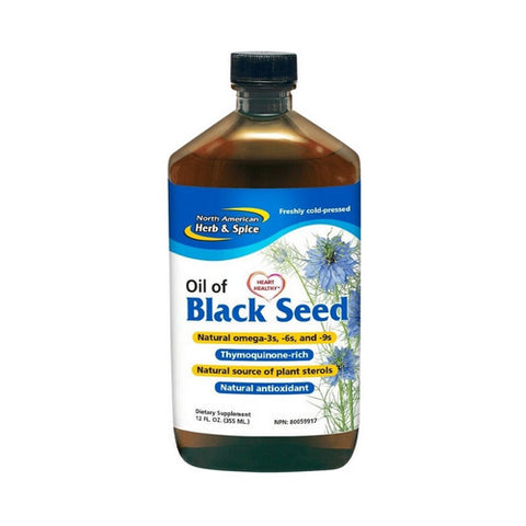 North American Herb & Spice, Black Seed Plus Oil, 12 OZ