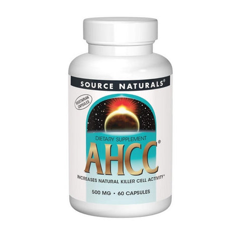 Source Naturals, Ahcc, 500mg, 60 vc