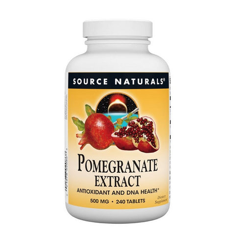 Source Naturals, Pomegranate Extract, 500mg, 240 tabs