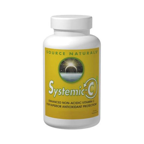 Source Naturals, Systemic C Capsules, 500mg, 60 Caps