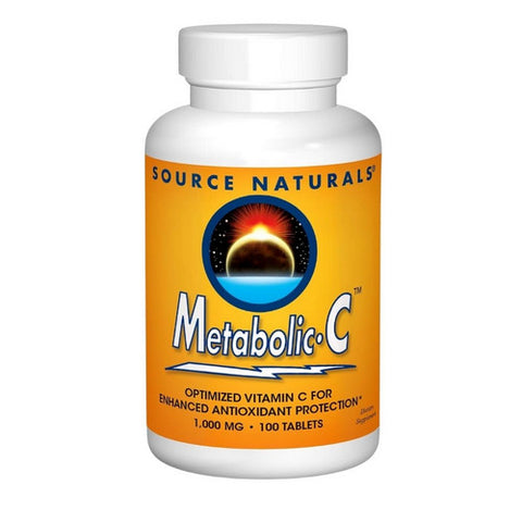 Source Naturals, Metabolic C, 1000mg, 100 Tabs