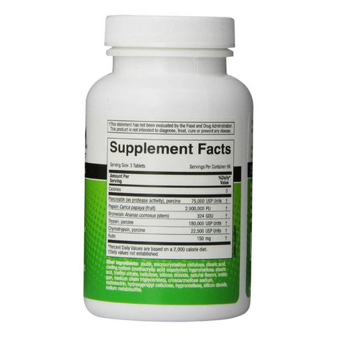 Naturally Vitamins, Medizym Systemic Enzyme Formula, 200 Tabs