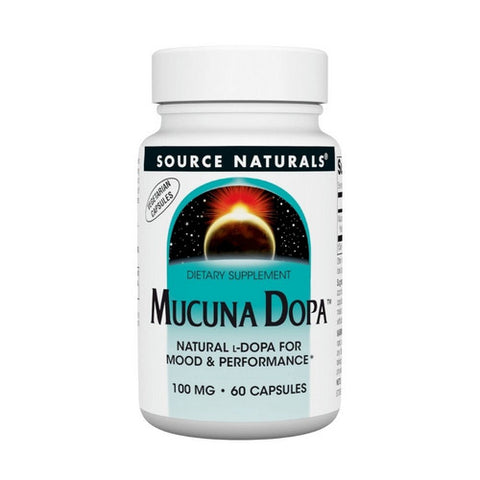 Source Naturals, Mucuna Dopa, 100 Mg, 60 vegi caps
