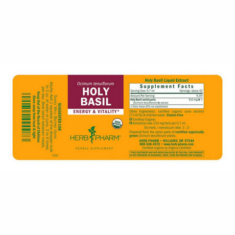 Herb Pharm, Holy Basil Extract, 4 OZ