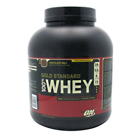 Optimum Nutrition, 100% Whey Gold, Chocolate Malt 5 lb