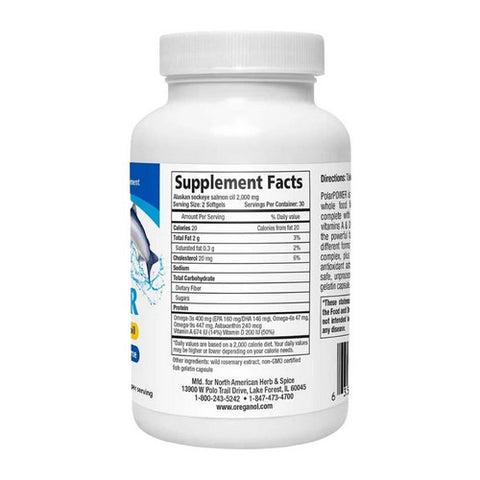 North American Herb & Spice, PolarPower, 60 Caps