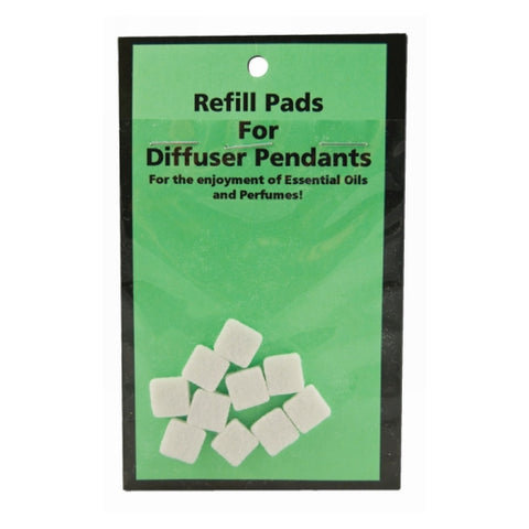 Natures Alchemy, Diffuser Necklace Refill Pads, 10 Pads