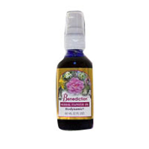 Flower Essence Services, Benediction Oil Pump Top, 4 oz