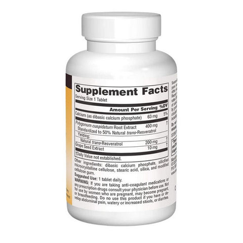 Source Naturals, Resveratrol, 200 mg, 30 Tabs