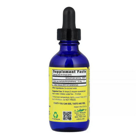 Eidon Ionic Minerals, Sulfur Liquid Concentrate, 2 Oz