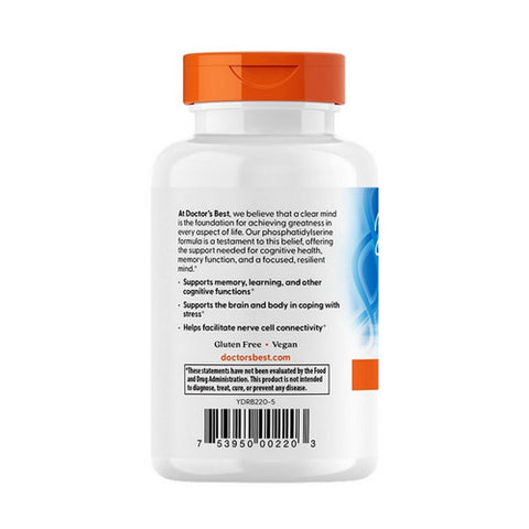 Doctors Best, Phosphatidyl Serine, 100 mg, 120 Vcaps