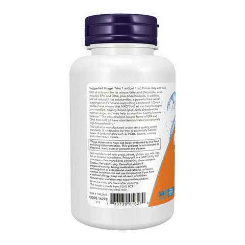 Now Foods, Neptune Krill Oil, 1000 mg, 60 Softgels