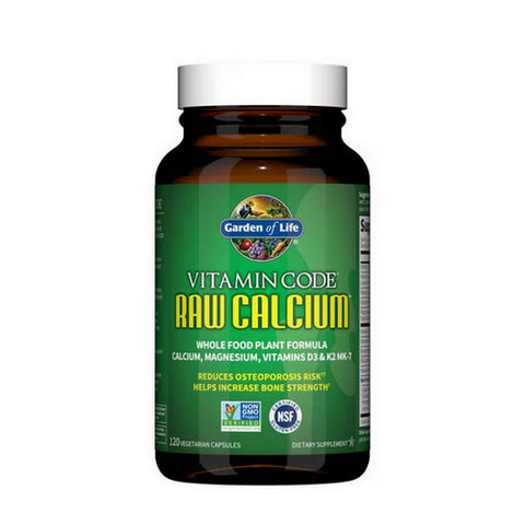 Garden of Life, Vitamin Code, Raw Calcium 120 Caps
