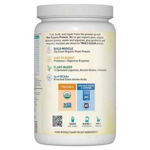 Garden of Life, Raw Organic Protein Powder, 560 Grams