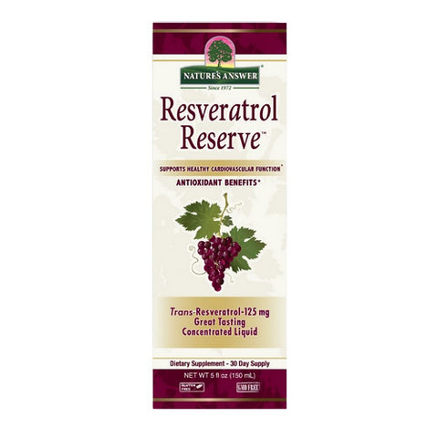 Nature's Answer, Resveratrol Reserve Liquid, 5 oz