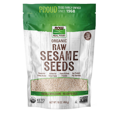 Now Foods, Organic Sesame Seeds, 1 lb