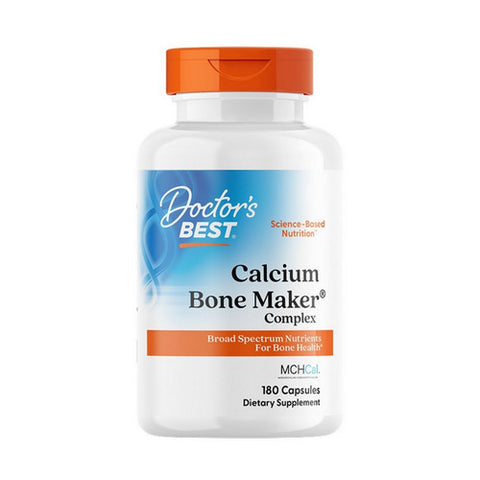Doctors Best, Calcium Bone Maker Complex, 180 Caps