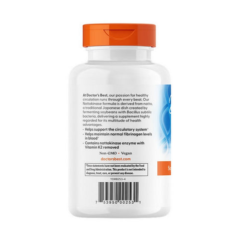 Doctors Best, Nattokinase, 270 Veggie Caps