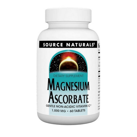Source Naturals, Magnesium Ascorbate, 1000 MG, 60 tabs