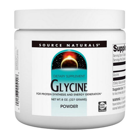 Source Naturals, Glycine Powder, 226.8 GM, 8 oz