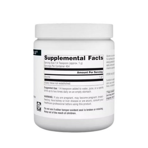 Source Naturals, Glycine Powder, 453.6 GM, 16 oz